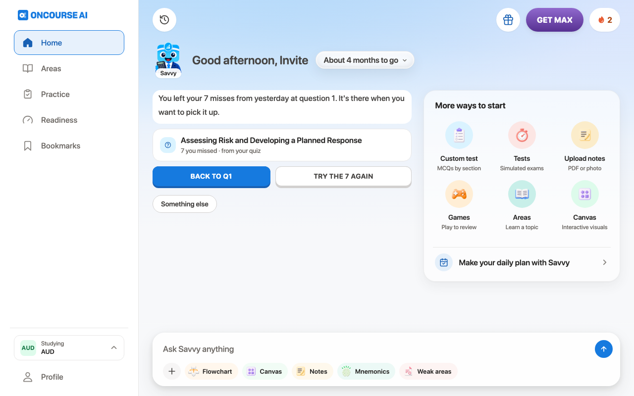 CPA, Home offering to pick the walkthrough up, on Web